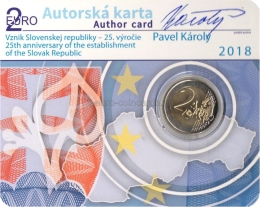 Slovensko 2018 (1b) Autorská karta